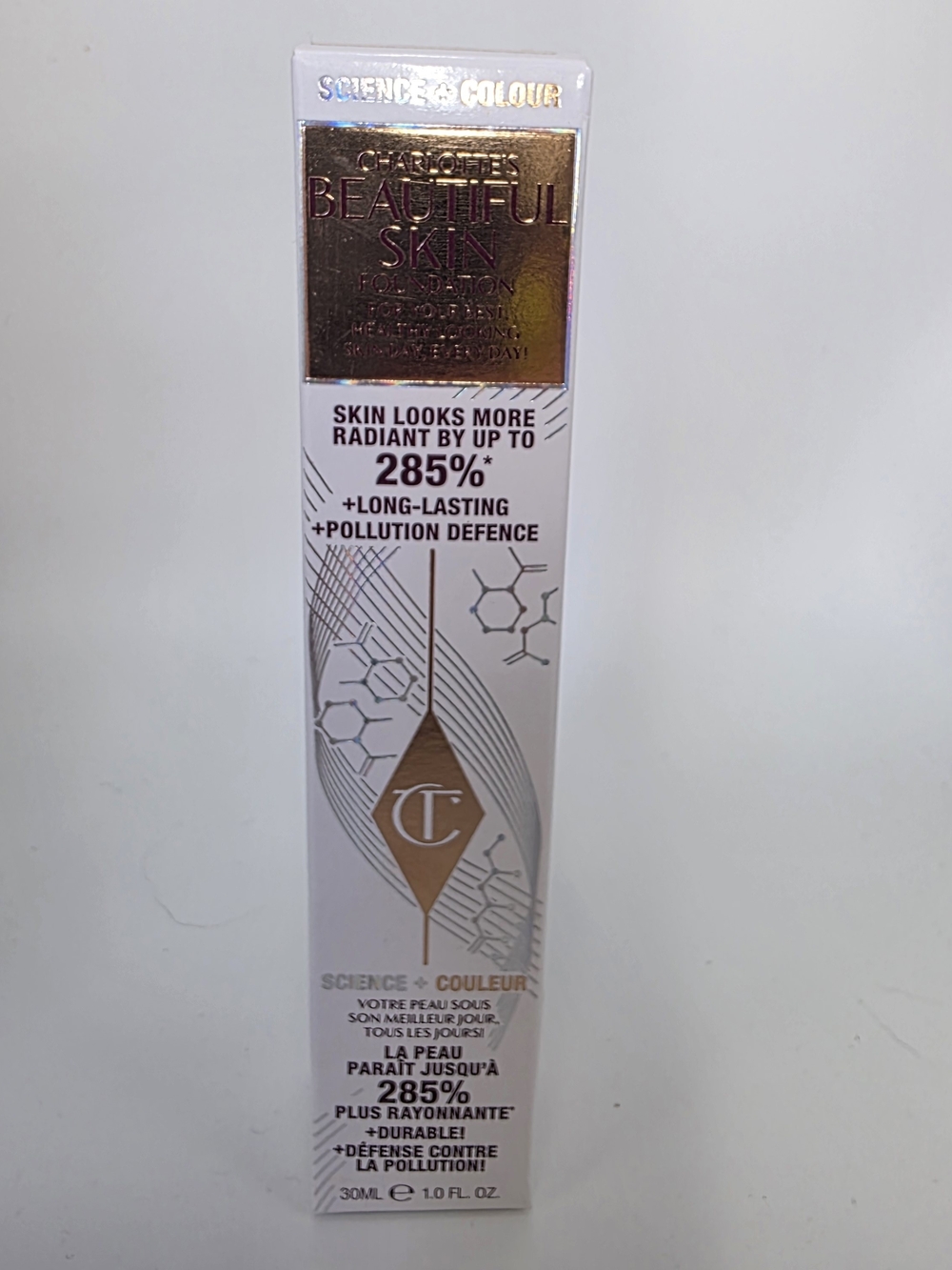 0Charlotte Tilbury Beautiful Skin Foundation - 1 Neutral